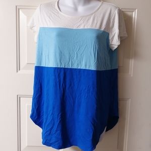 5x30 Alfani top tee short sleeve sz s